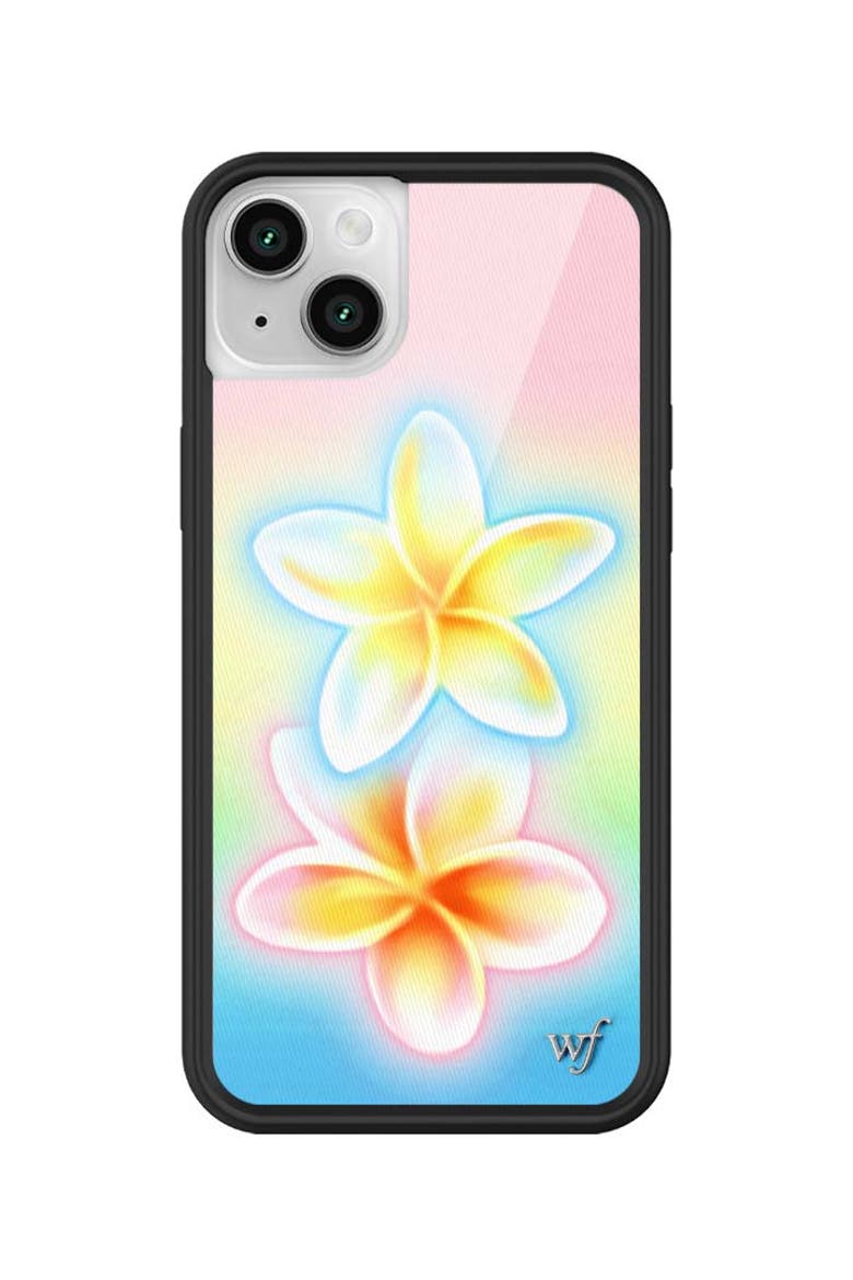 Pastel Plumeria iPhone Case, Alternate, color, Yellow