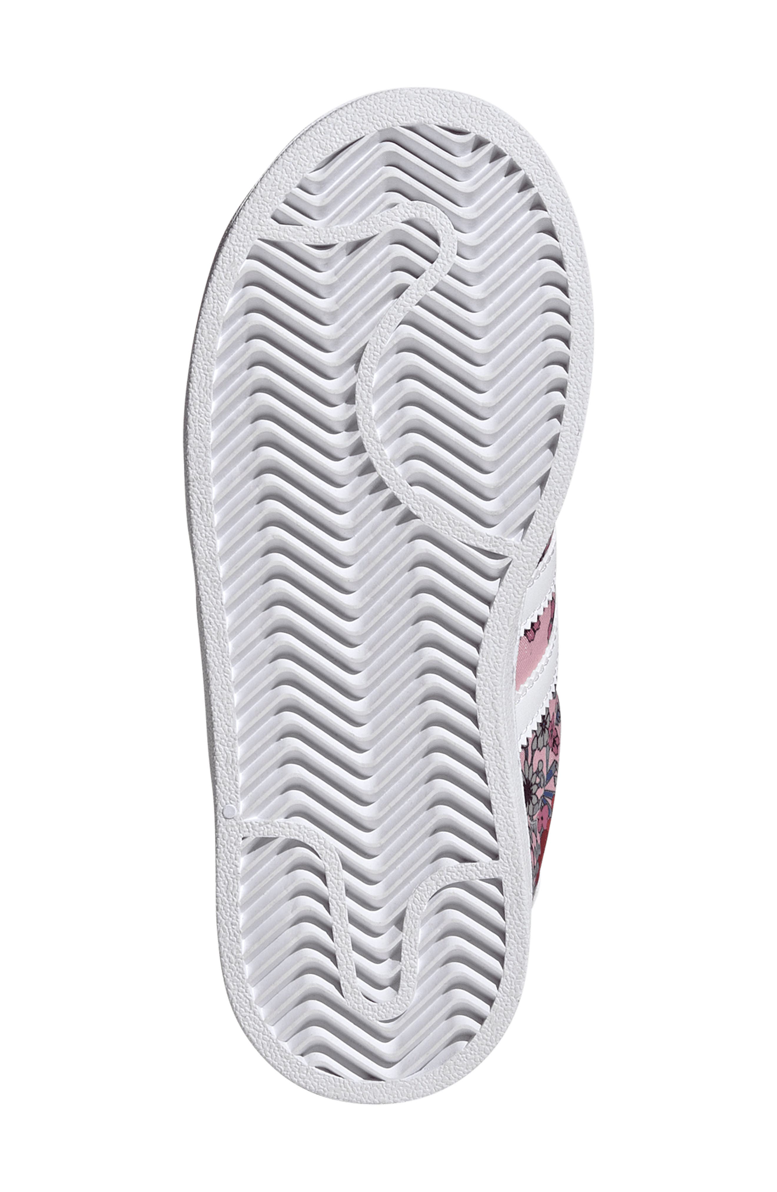 adidas Superstar II Sneaker, Alternate, color, Clear Pink/ White/ Light Pink