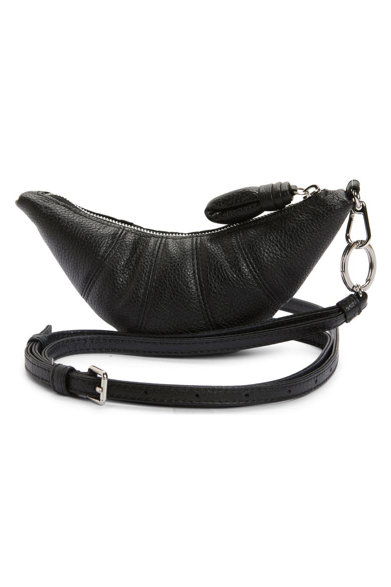 Croissant Leather Crossbody Coin Purse (Men) | Nordstrom