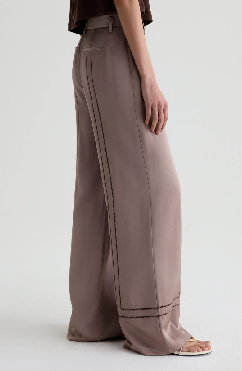 AG Sarah High Waist Wide Leg Satin Pants, Alternate, color,