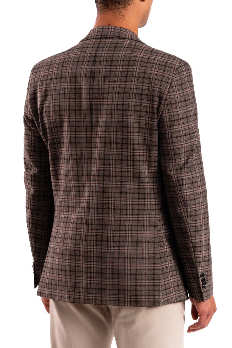 Plaid Sport Coat, Alternate, color, TAN