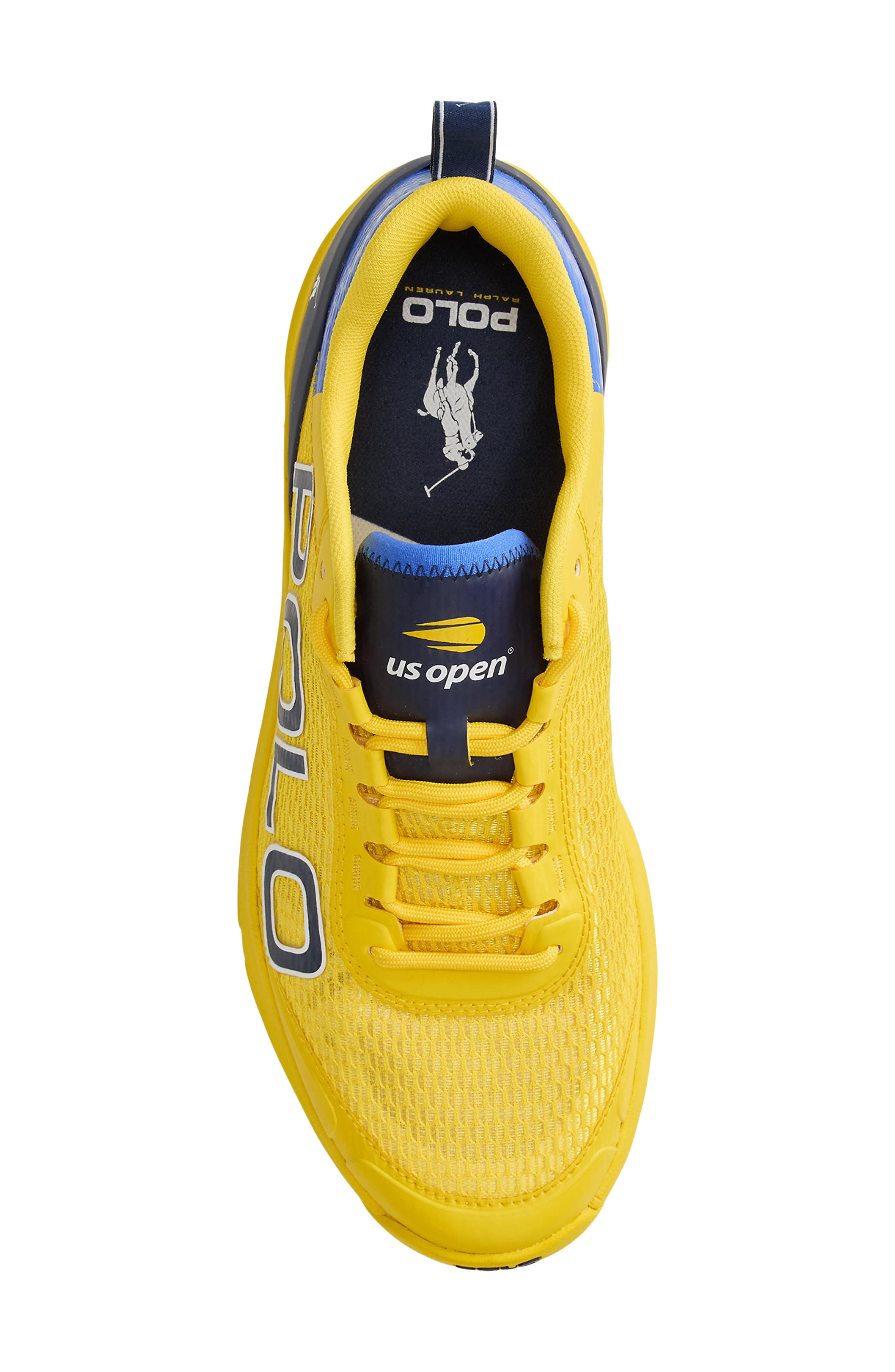 x US Open Tech Racer Sneaker, Alternate, color, YELLOW