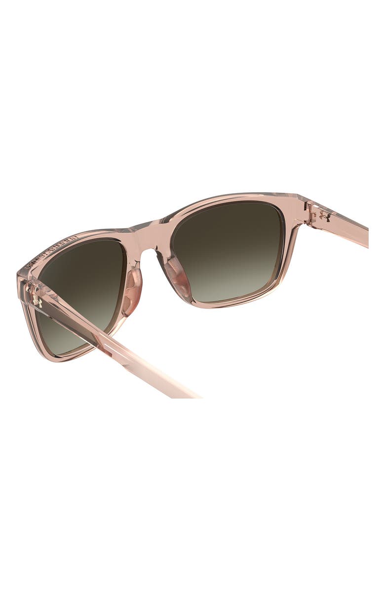 Under Armour 55mm Square Sunglasses, Alternate, color, Crystal Pink