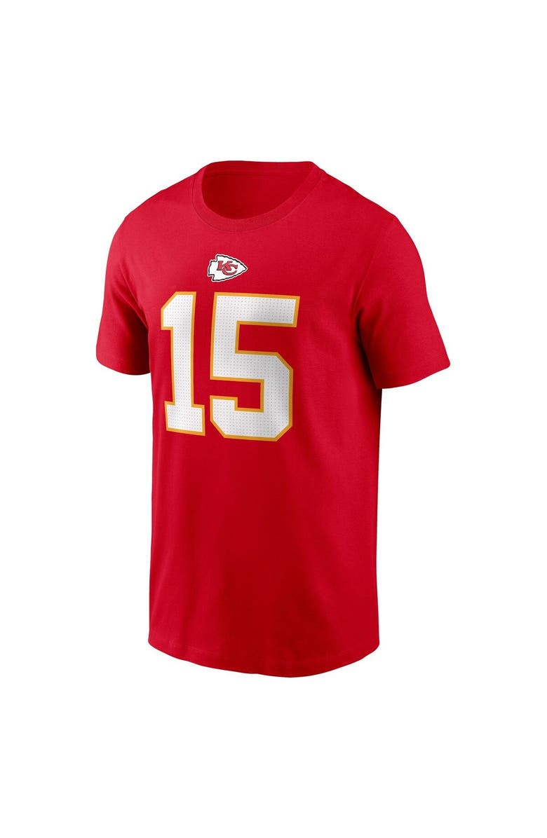 Nike Men's Nike Patrick Mahomes Red Kansas City Chiefs Player Name & Number T-Shirt, Alternate, color, Red