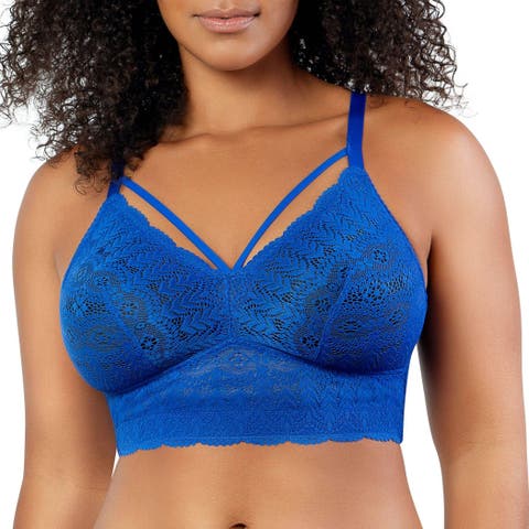 Mia Wire-Free Padded Lace Bralette
