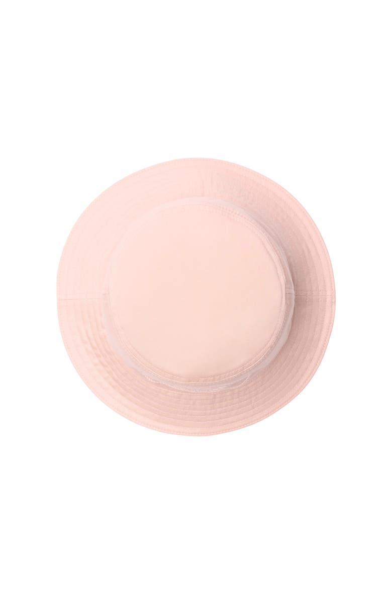 Burberry Knight Stamp Gabardine Bucket Hat, Alternate, color, Flora