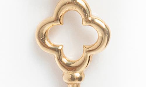Local Eclectic Solid Gold Key Charm In Gold