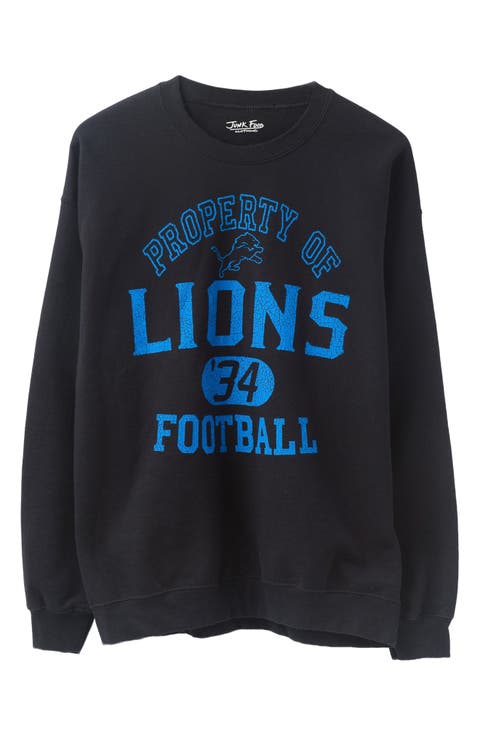 Detroit Lions Property of Flea Market Crewneck Sweatshirt