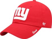 '47 Women's '47 Red New York Giants Miata Clean Up Secondary Adjustable Hat