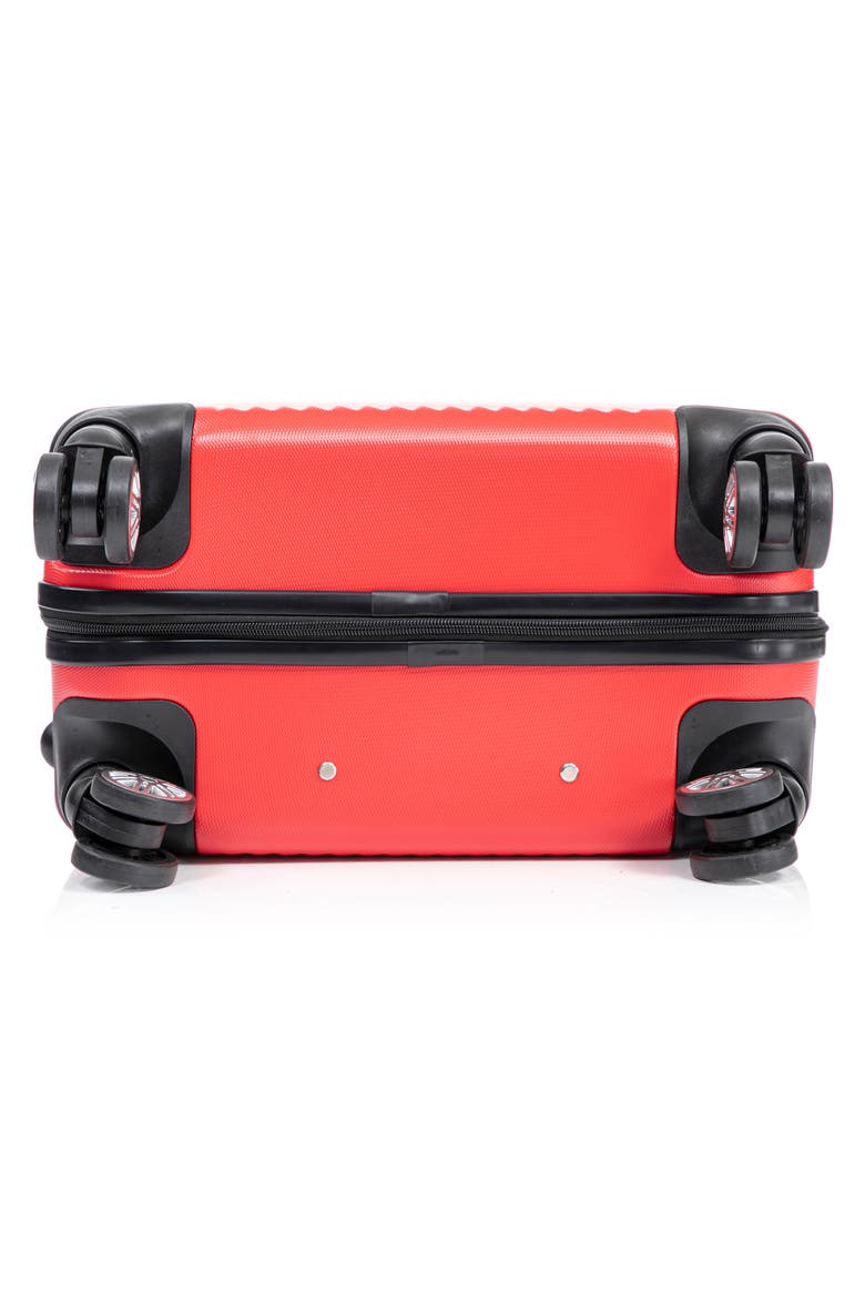 Colpi Hardshell 3-Piece Spinner Luggage Set, Alternate, color, RED