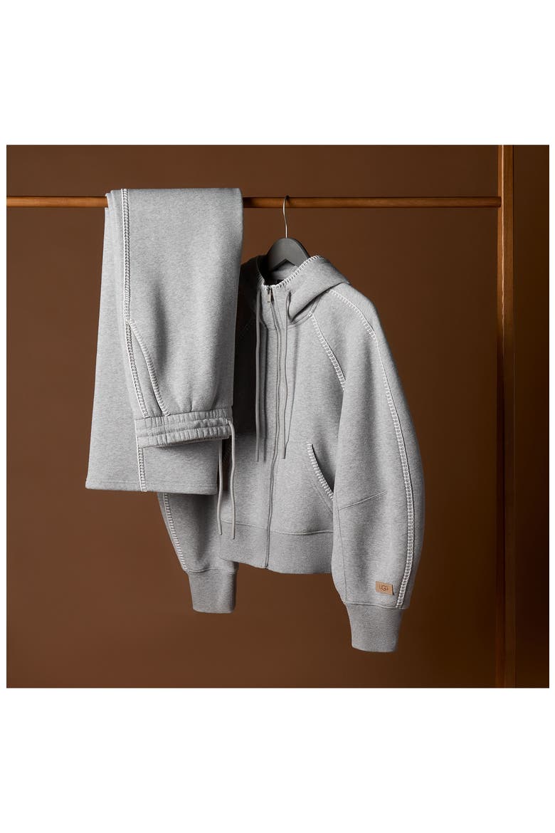Classic Full Zip Hoodie, Alternate, color, GREY HEATHER