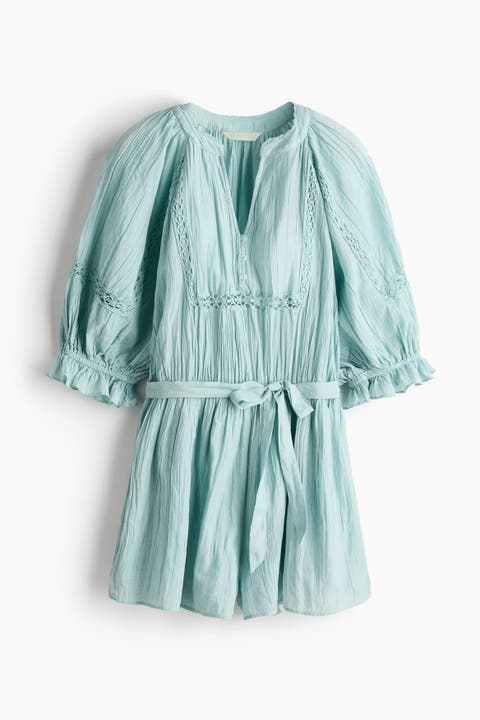 Crinkled Playsuit