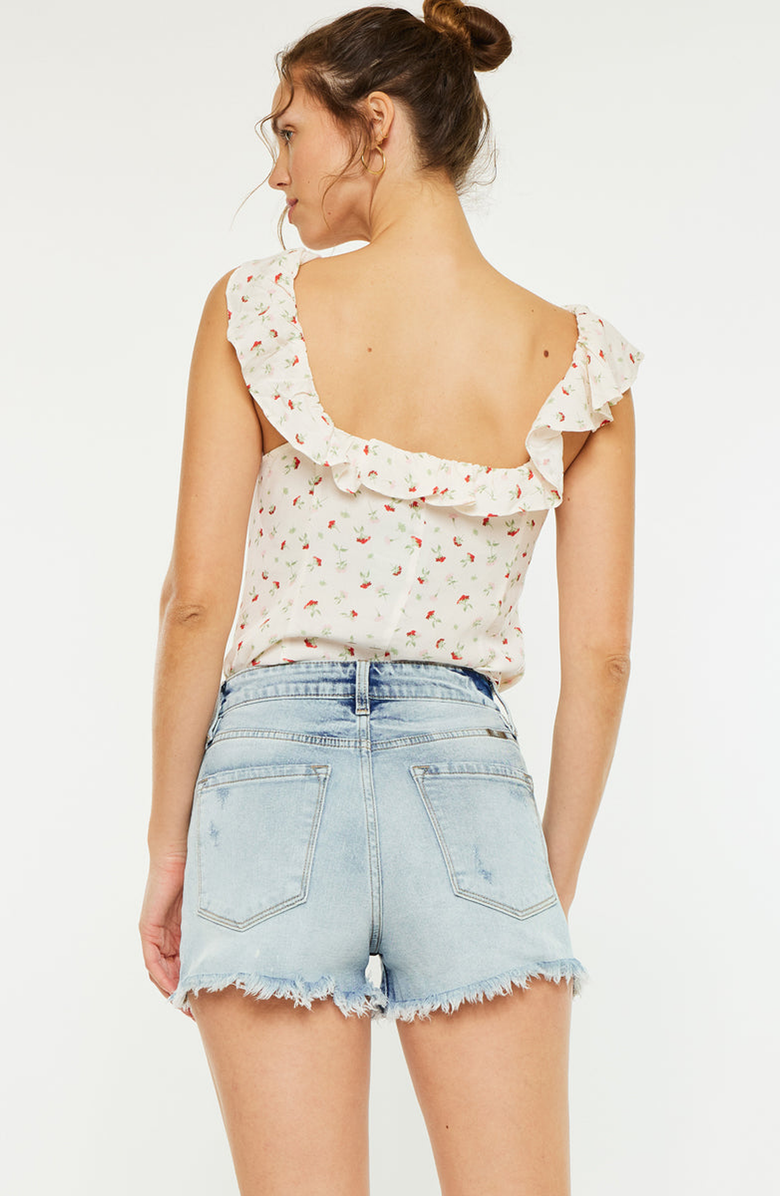 KanCan Gardenia High Rise Mom Shorts, Alternate, color, 