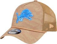 New Era Men's New Era Tan Detroit Lions Wheat Camo 9FORTY Adjustable Hat