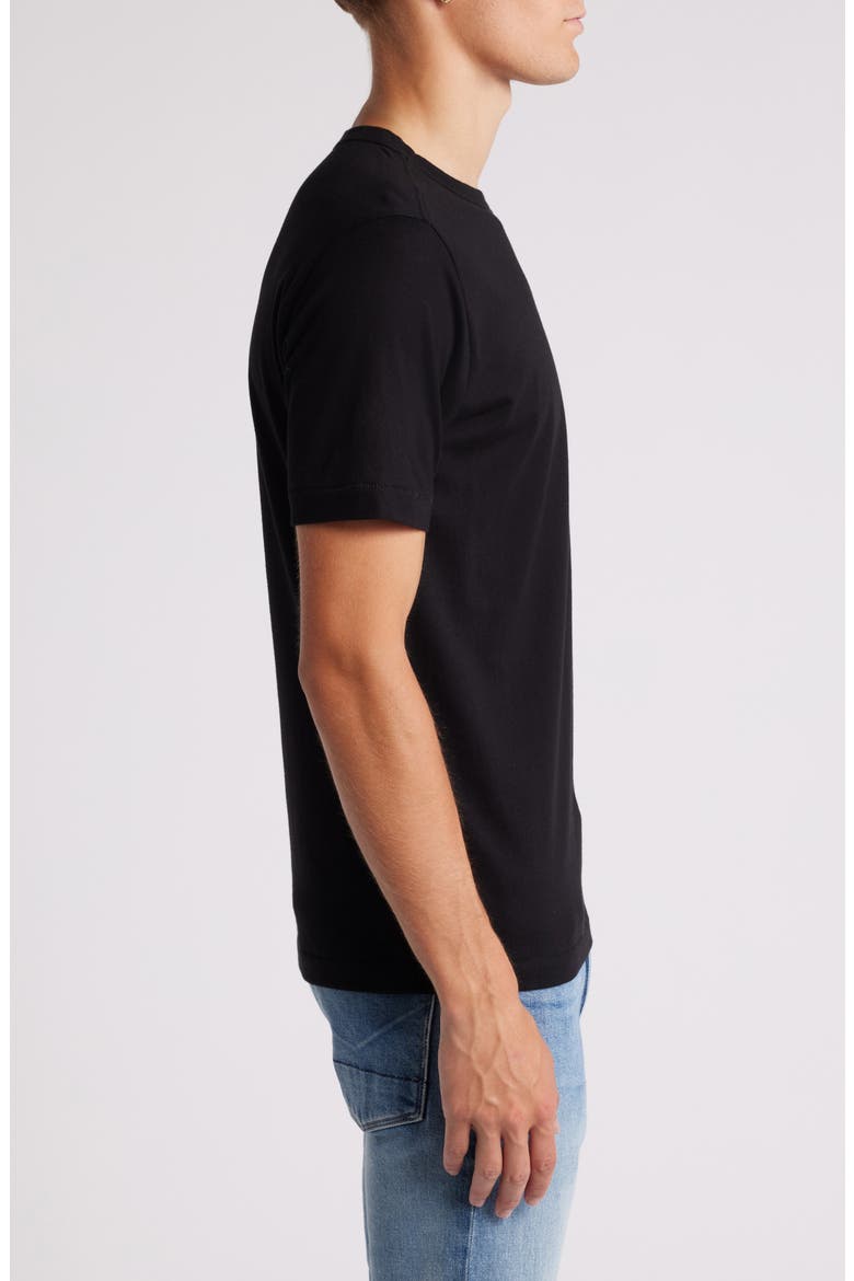 PIMATEE01 Organic Cotton Tee, Alternate, color, DEEP BLACK