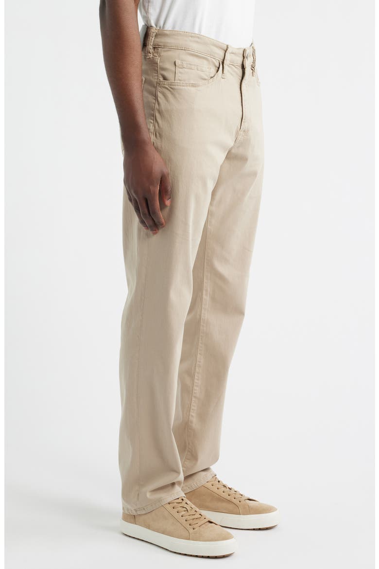 Charisma Relaxed Straight Leg Twill Pants, Alternate, color, SAND TWILL
