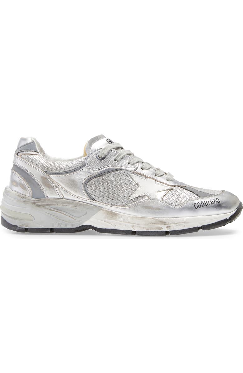Golden Goose Dad-Star Metallic Sneaker, Alternate, color,