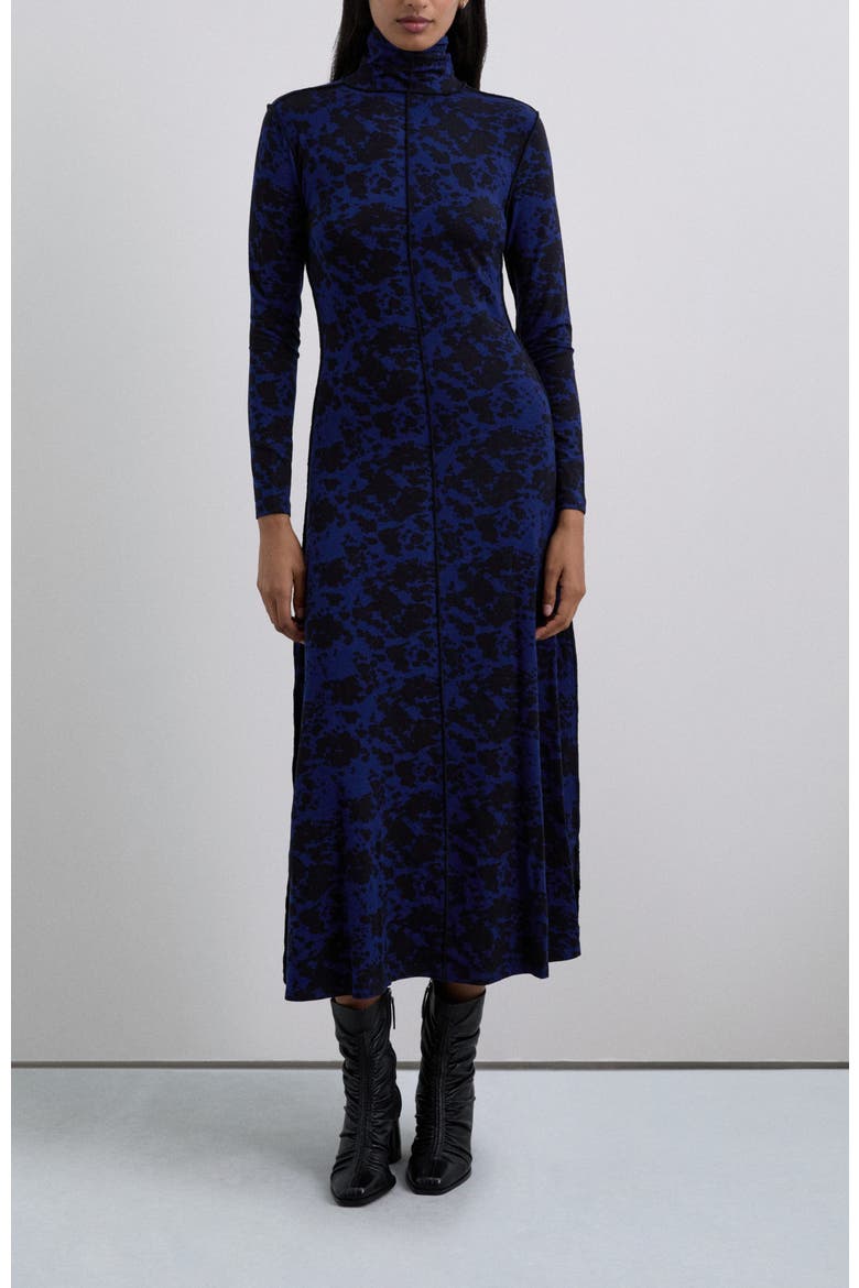 Jerseyoverlock Dress, Main, color, Animalprint