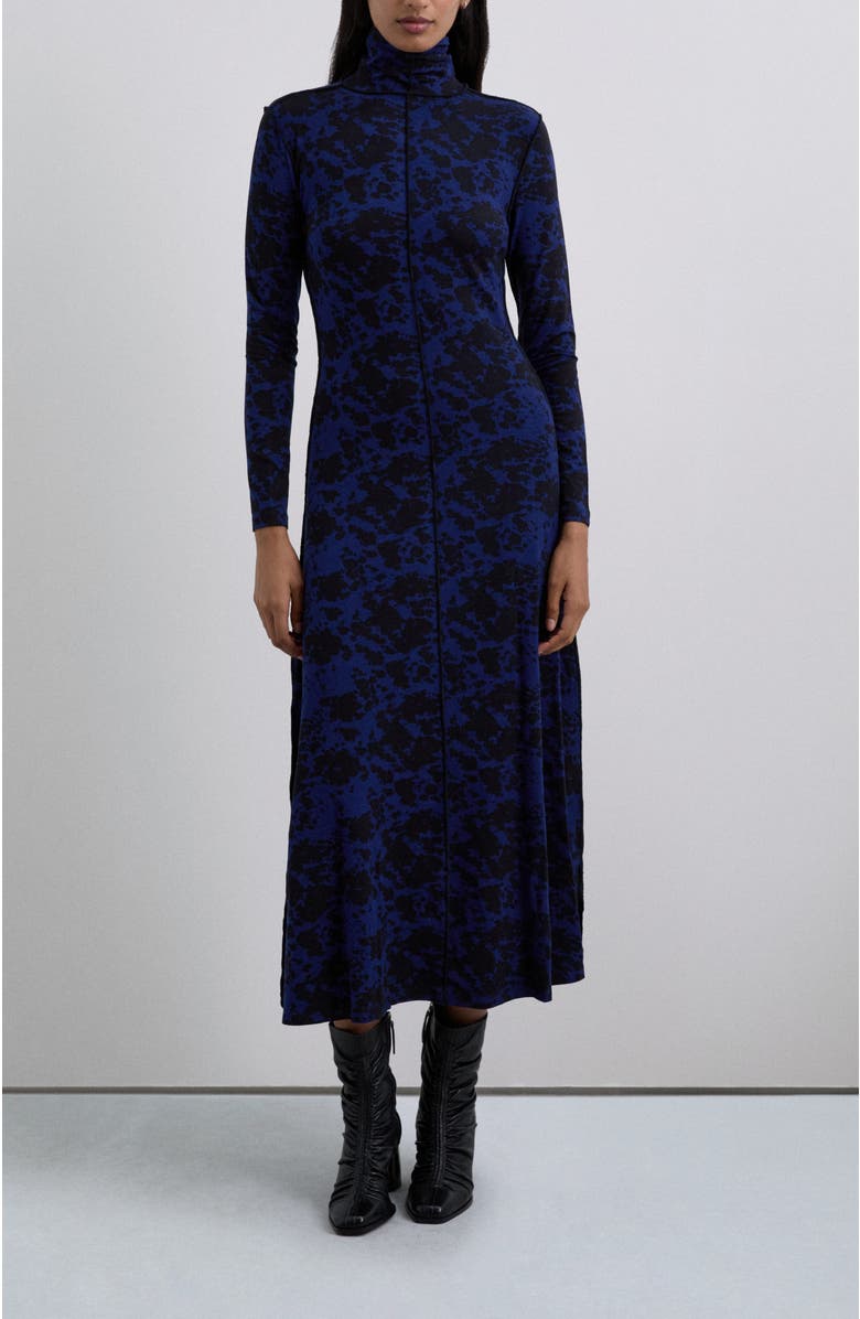 Scalpers Jerseyoverlock Dress, Main, color, Animalprint
