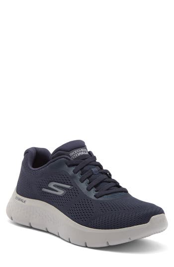 Skechers Go Walk Flex Sneaker In Navy/gray