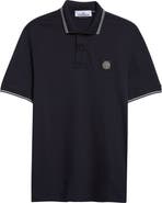Stone Island Tipped Stretch Cotton Polo