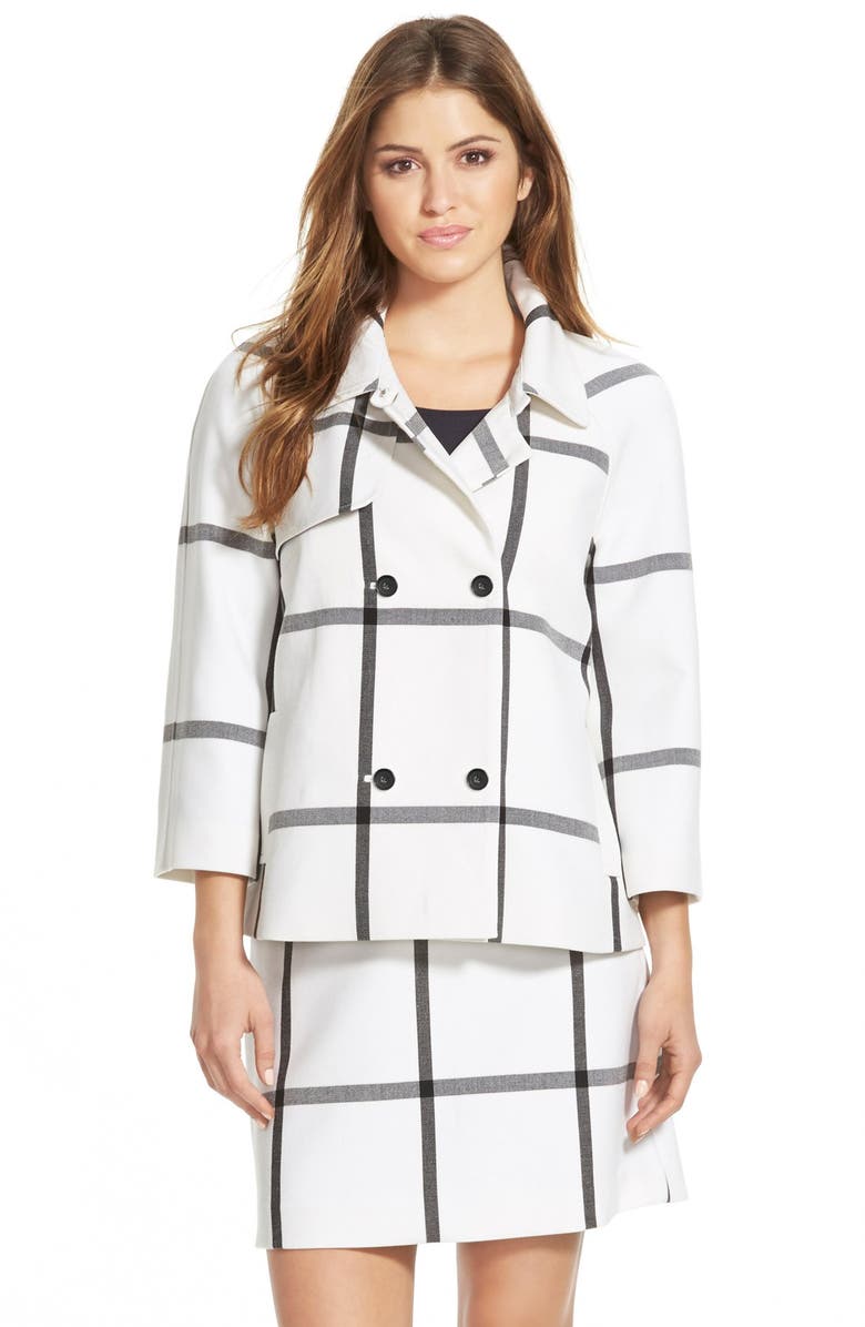 Halogen<sup>®</sup> Double Breasted Raglan Sleeve Jacket, Alternate, color,