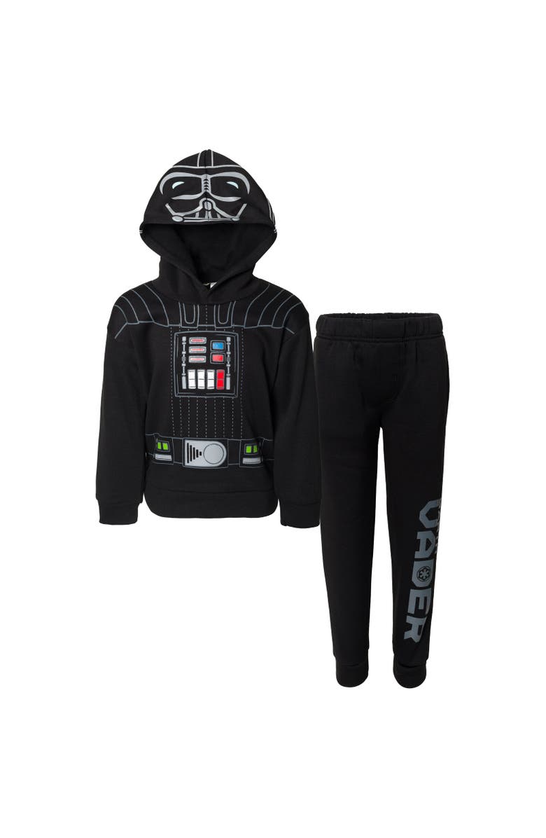 Star Wars Cosplay Hoodie & Pants Set, Main, color, Darth Vader Black Black