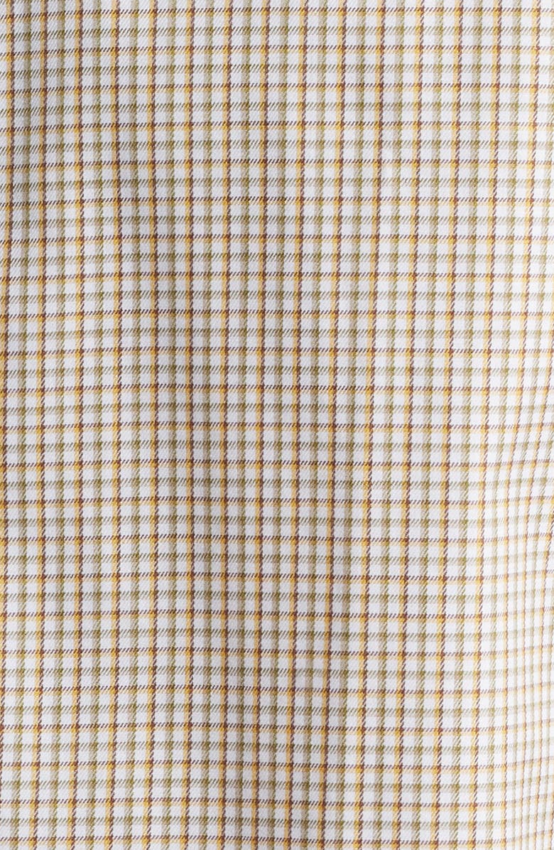 Scott Barber Check Cotton Button-Up Shirt, Alternate, color,