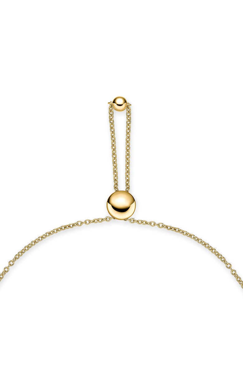 Mémoire Essentials Diamond Half Line Bolo Bracelet, Alternate, color, Yellow Gold