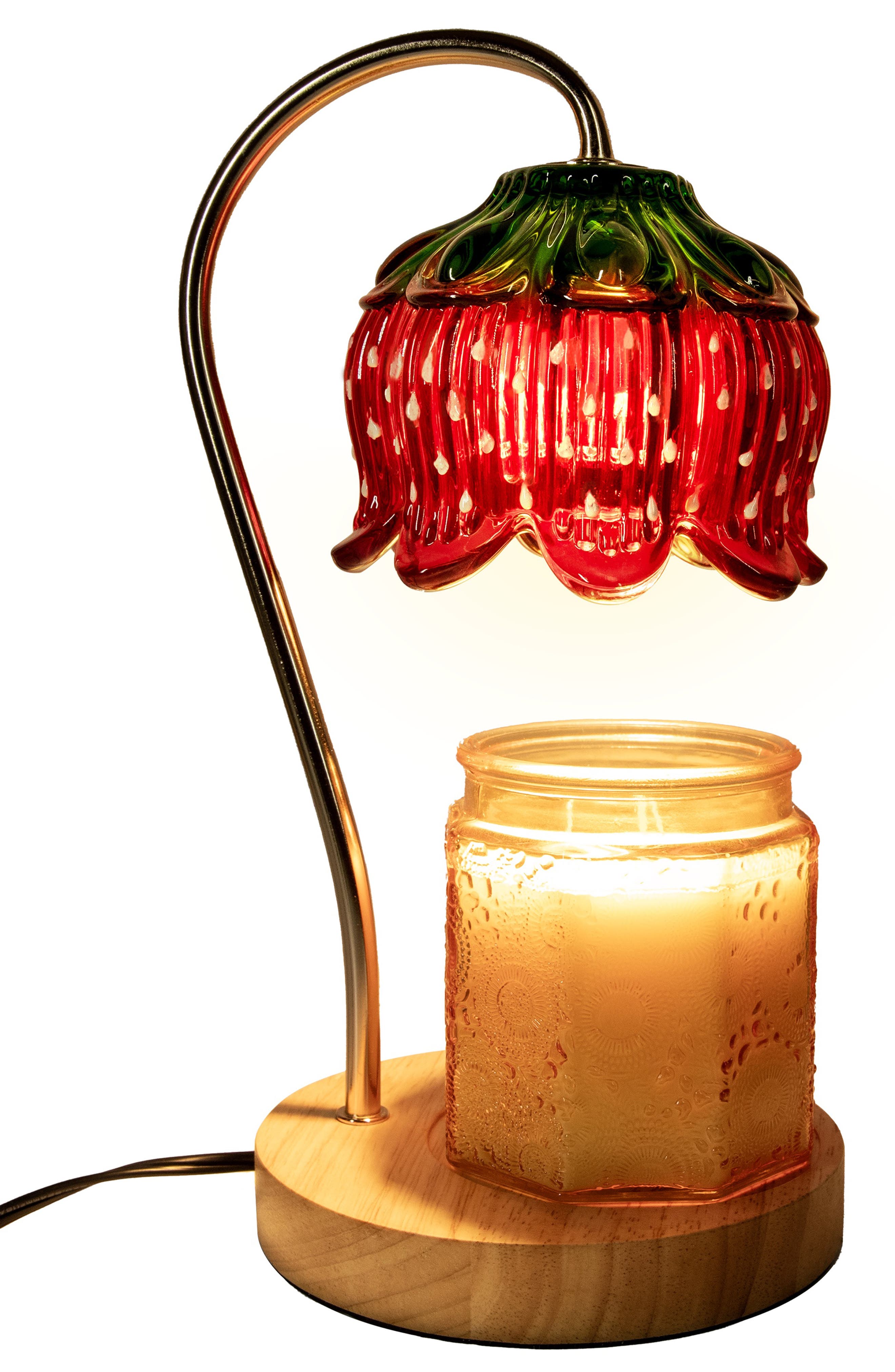 Innovibe Strawberry Shortcake Candle Warmer Lamp