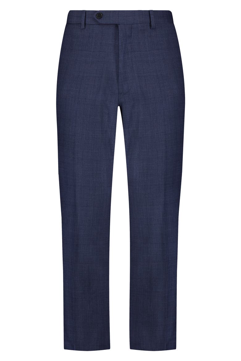 Regent Wool Blend Pants, Main, color, BLUEGLNPLD