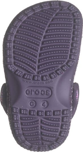 Kids' Classic Space Glitter Clog