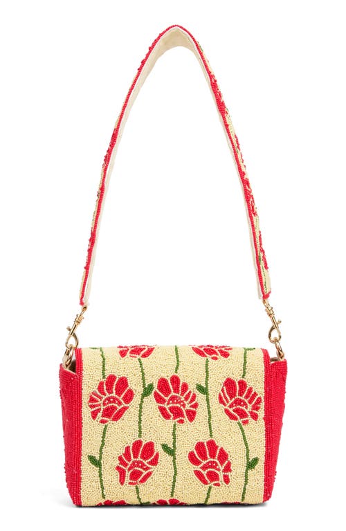 Lk Bennett Bloom Beaded Shoulder Bag
