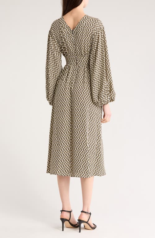 DVF DVF HECUBA LONG SLEEVE DRESS