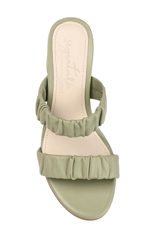 Journee Collection Vidda Sandal In Sage