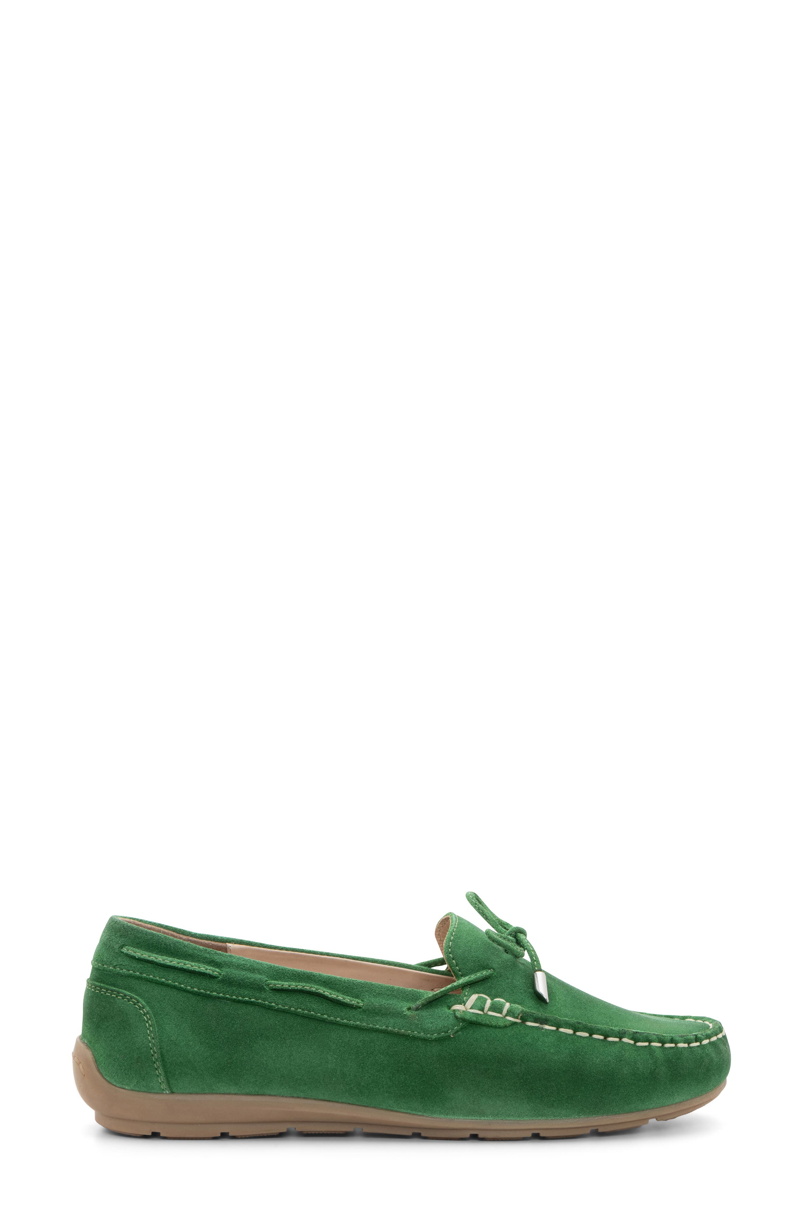 Amarillo Leather Driving Shoe, Alternate, color, GRASS