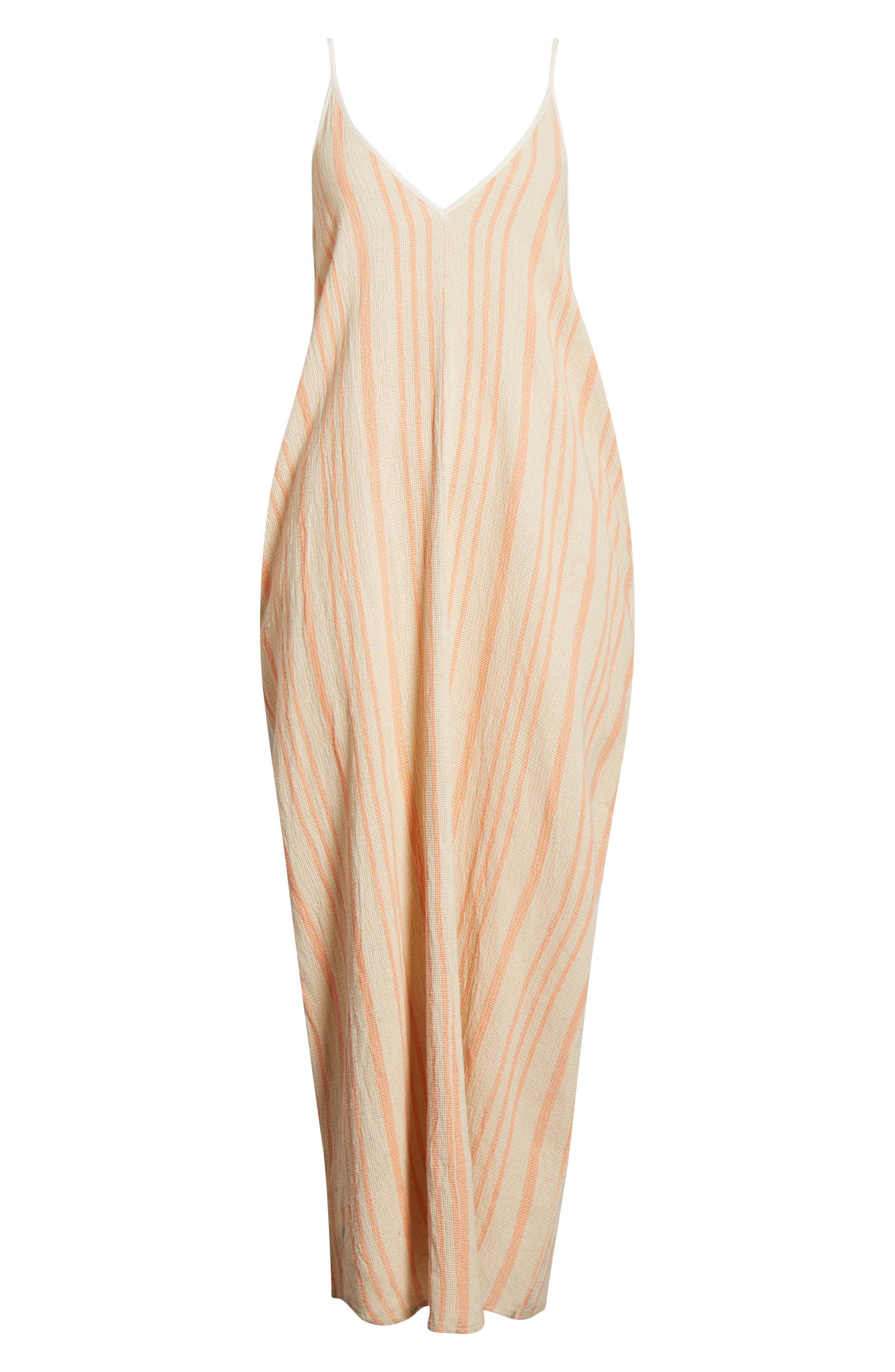 Stripe Sleeveless Cover-Up Maxi Dress (Women) | Nordstrom