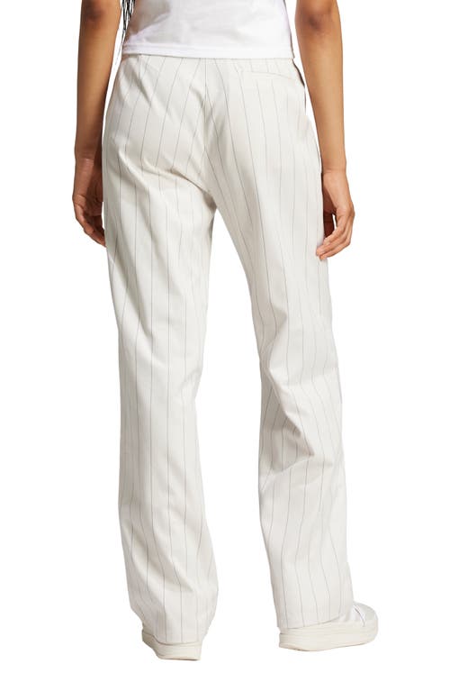 ADIDAS ORIGINALS ADIDAS ORIGINALS PINSTRIPE LOOSE TWILL PANTS