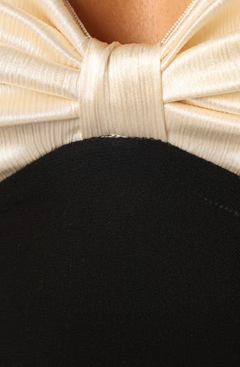 Cecilia Two Tone Strapless Maxi Dress