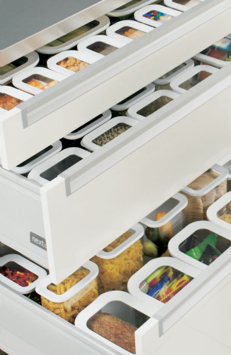 Mepal Modula 2-Piece Storage Box Set, Alternate, color, White