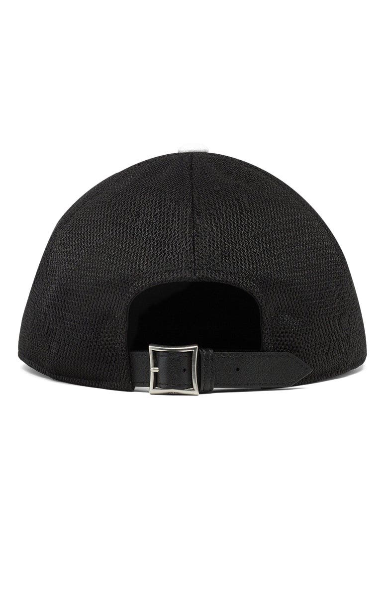 MCM Munchen Ponte Cap, Alternate, color, Black And White