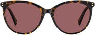Polaroid 55mm Polarized Cat Eye Sunglasses