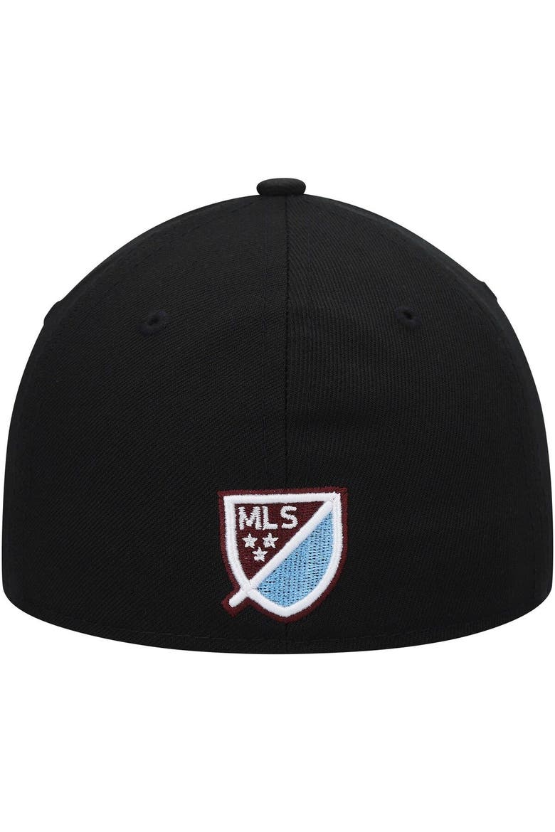 Men's New Era Black Colorado Rapids Primary Logo Low Profile 59FIFTY Fitted Hat, Alternate, color, Black