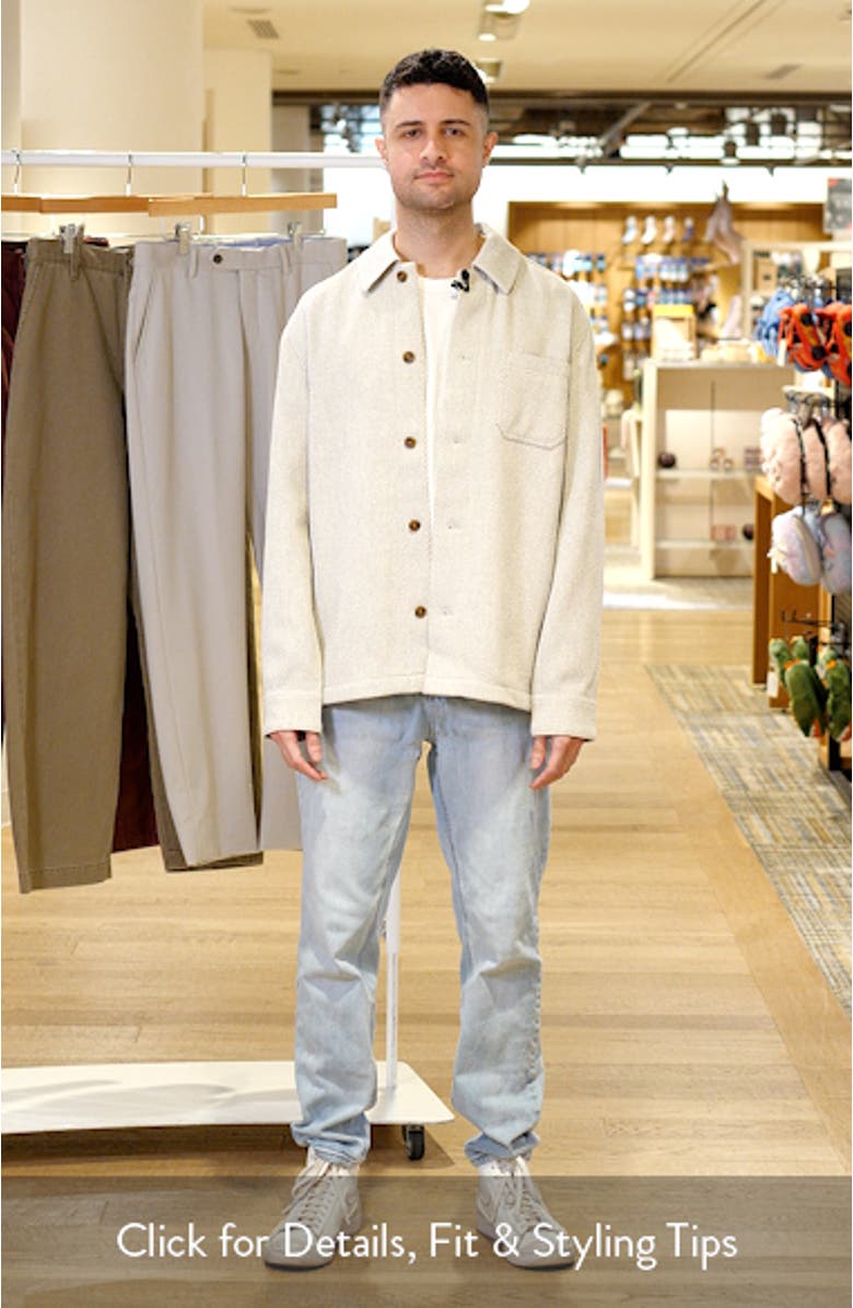 Hamilton Twill Overshirt, sales video thumbnail