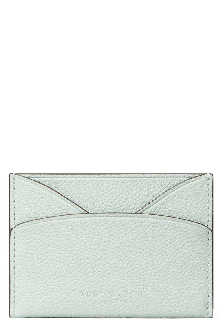 Flat Card Case, Main, color, LIGHT GREEN