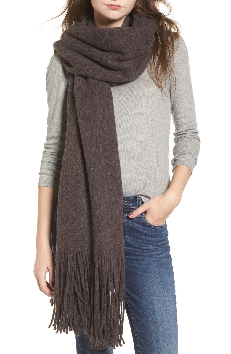 Free People Kolby Brushed Scarf, Main, color,