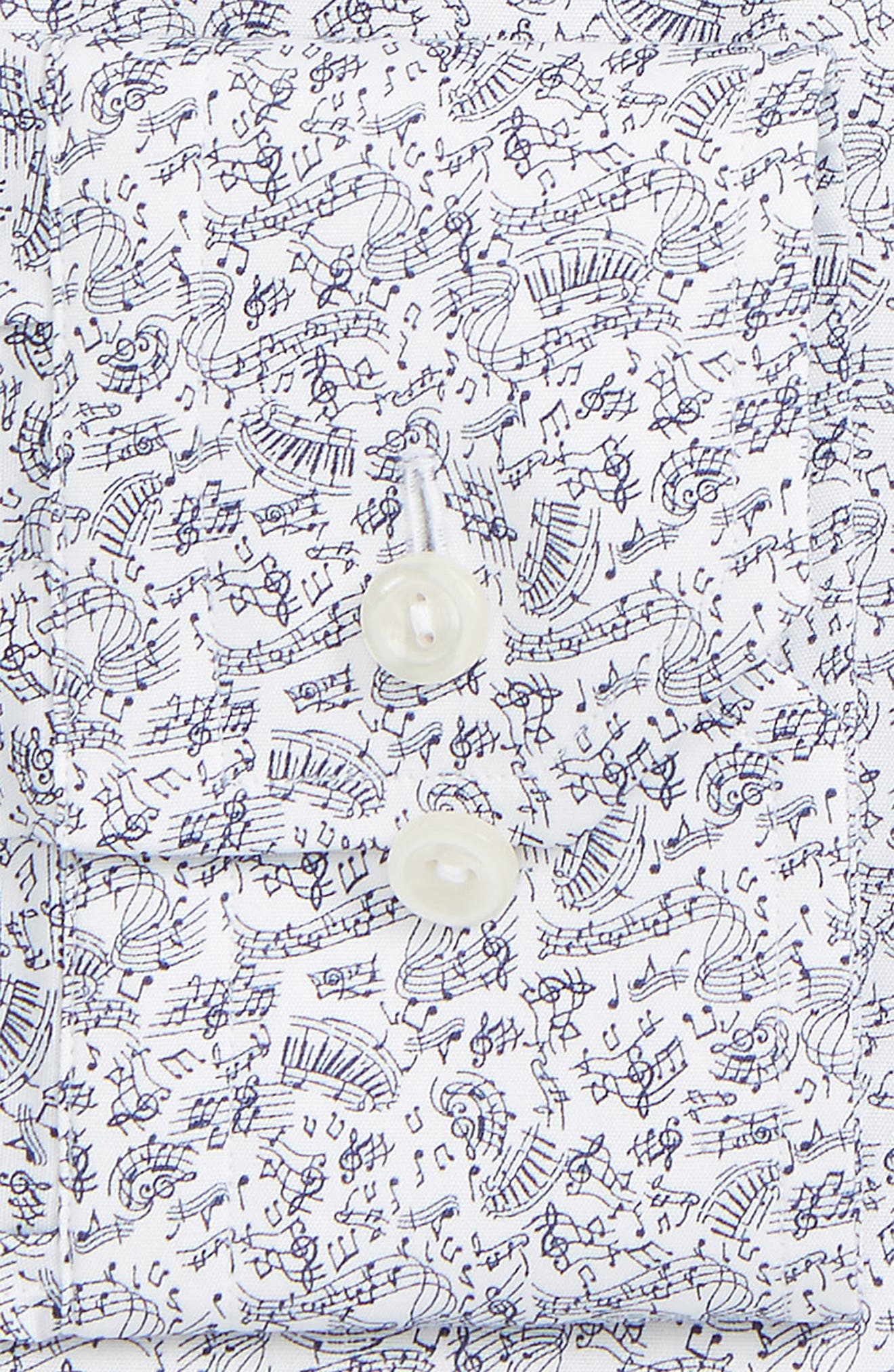 Eton Slim Fit Music Notes Dress Shirt (Men) | Nordstrom