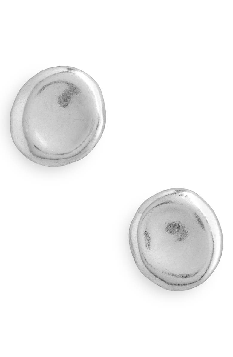 Madewell Delicate Coin Stud Earrings, Main, color, 