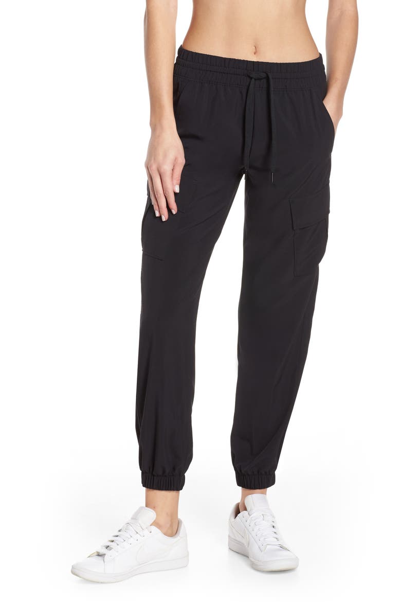 Urban Cargo Jogger Pants, Main, color, BLACK