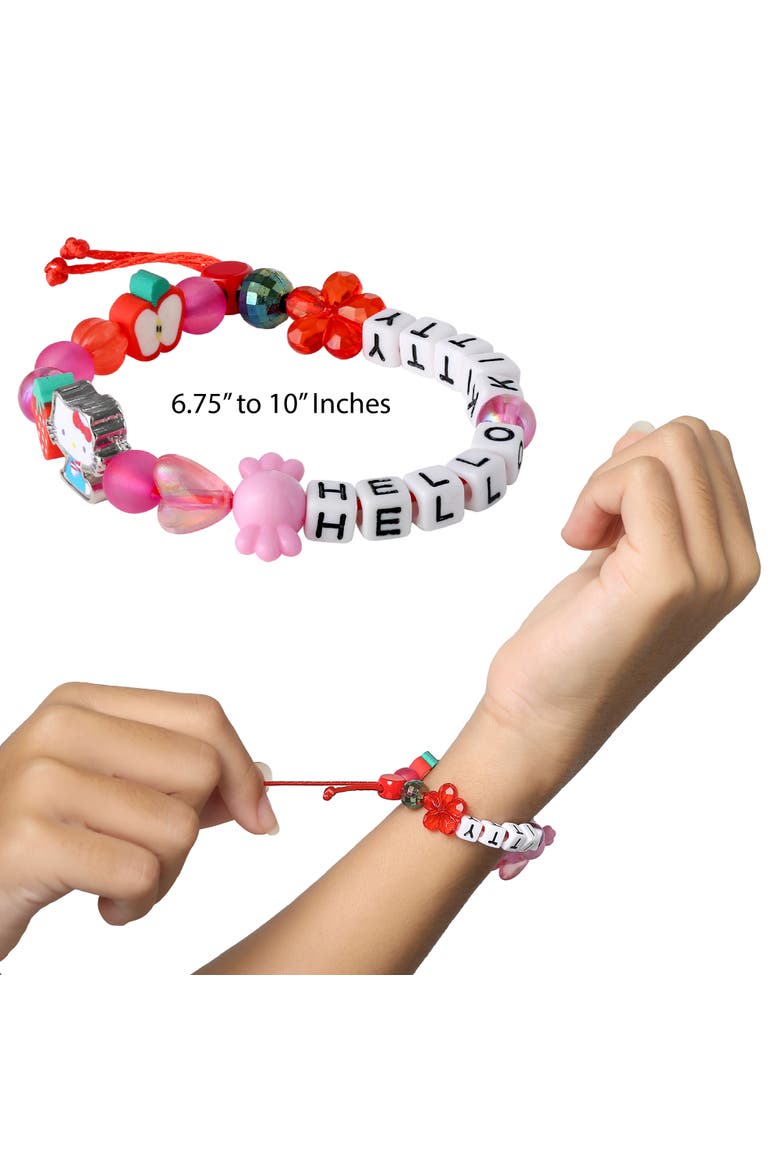 Sanrio Hello Kitty Bracelet Set for Girls 2-Piece Official License, Alternate, color, Pink